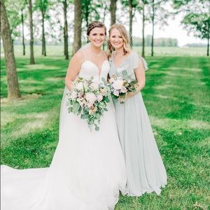David’s Bridal Bridesmaid Dress